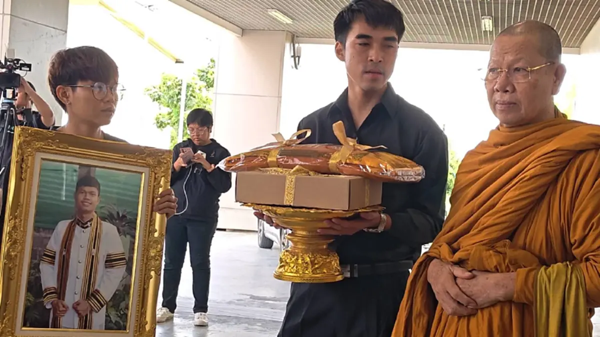 เลขฝาโลง-เลขทะเบียนรถ เคลื่อนร่าง ฮลุน โซโล่ กลับ จ.กาฬสินธุ์