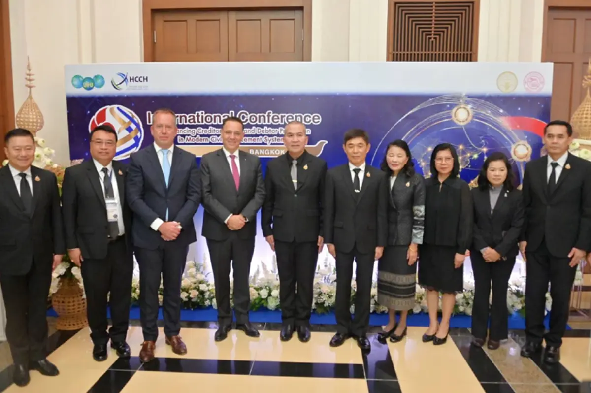 "รัฐมนตรีว่าการกระทรวงยุติธรรม" เปิดประชุมระหว่างประเทศว่าด้วยการบังคับคดีแพ่ง