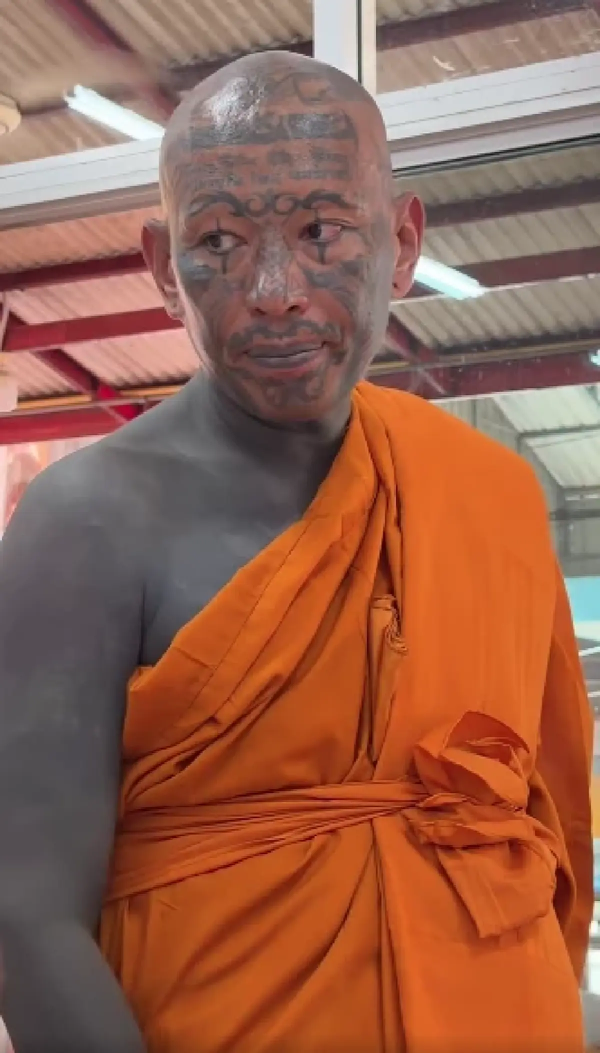 ฮือฮา "เก่ง ลายพราง" เผยเลขพระบวชใหม่ หลังเข้าพิธีอุปสมบทศึกษาธรรม