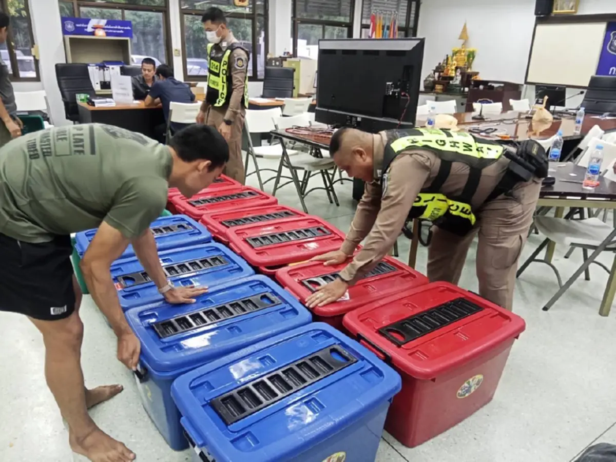 ตร.ยึดยาบ้าล็อตมหึมา 7.6 ล้านเม็ด ซุกตู้เครื่องปั่นไฟ