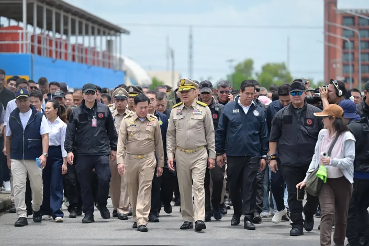 เลขทะเบียนรถบัส EV นายกฯ อนุทิน นั่งลงพื้นที่ลุย ครม.สัญจร สงขลา