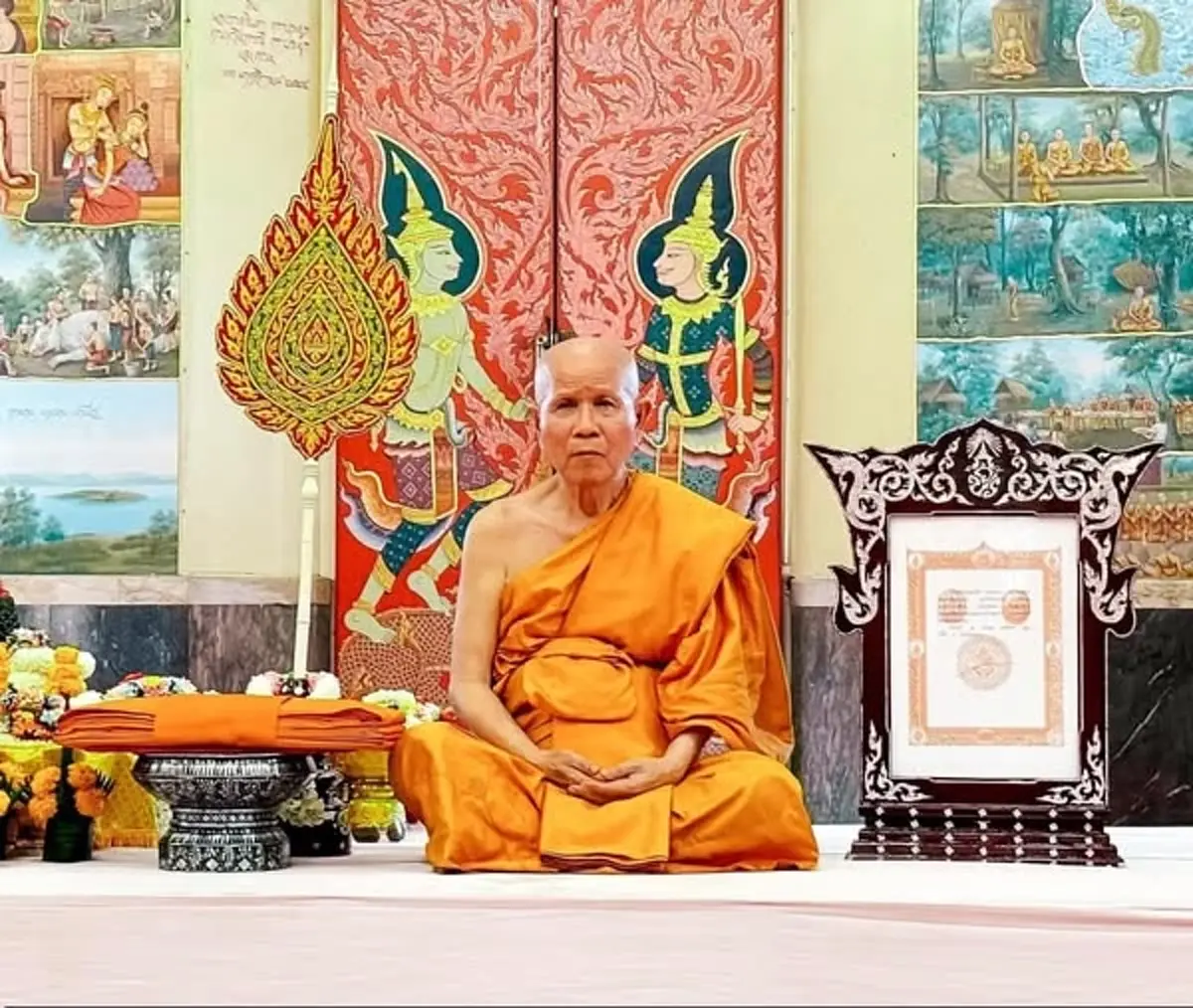 สิ้น พระวชิรธรรมานุรักษ์ เจ้าอาวาสวัดมฤคทายวัน หนองคาย มรณภาพ