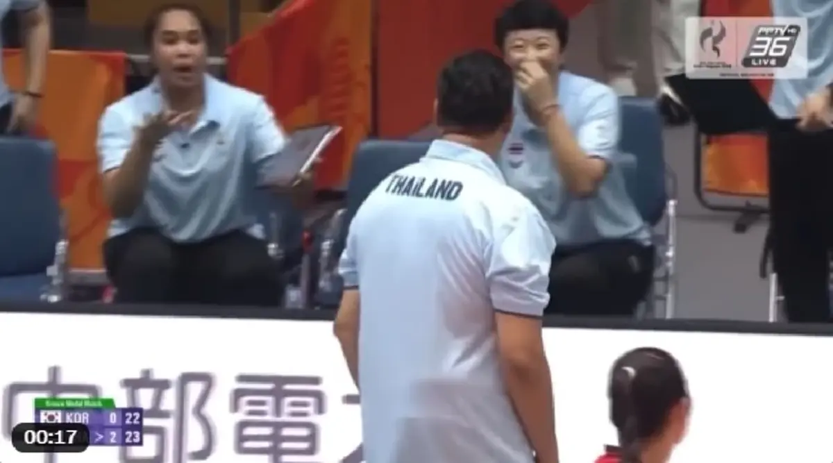 เอ็นดู "โค้ชอ๊อต" หลบลูกวอลเลย์บอล แต่ FC หลุดโฟกัสที่ "เฝิง คุน"