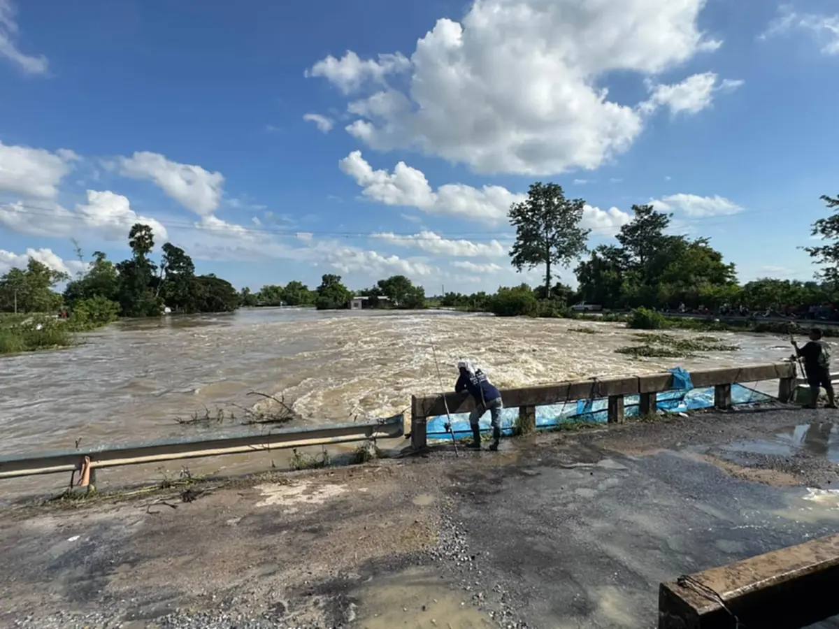 ที' ลมฟ้าอากาศ เตือนด่วนที่สุด 10 ตำบล ใกล้ทะลัก รีบยกของ-ย้ายรถ 