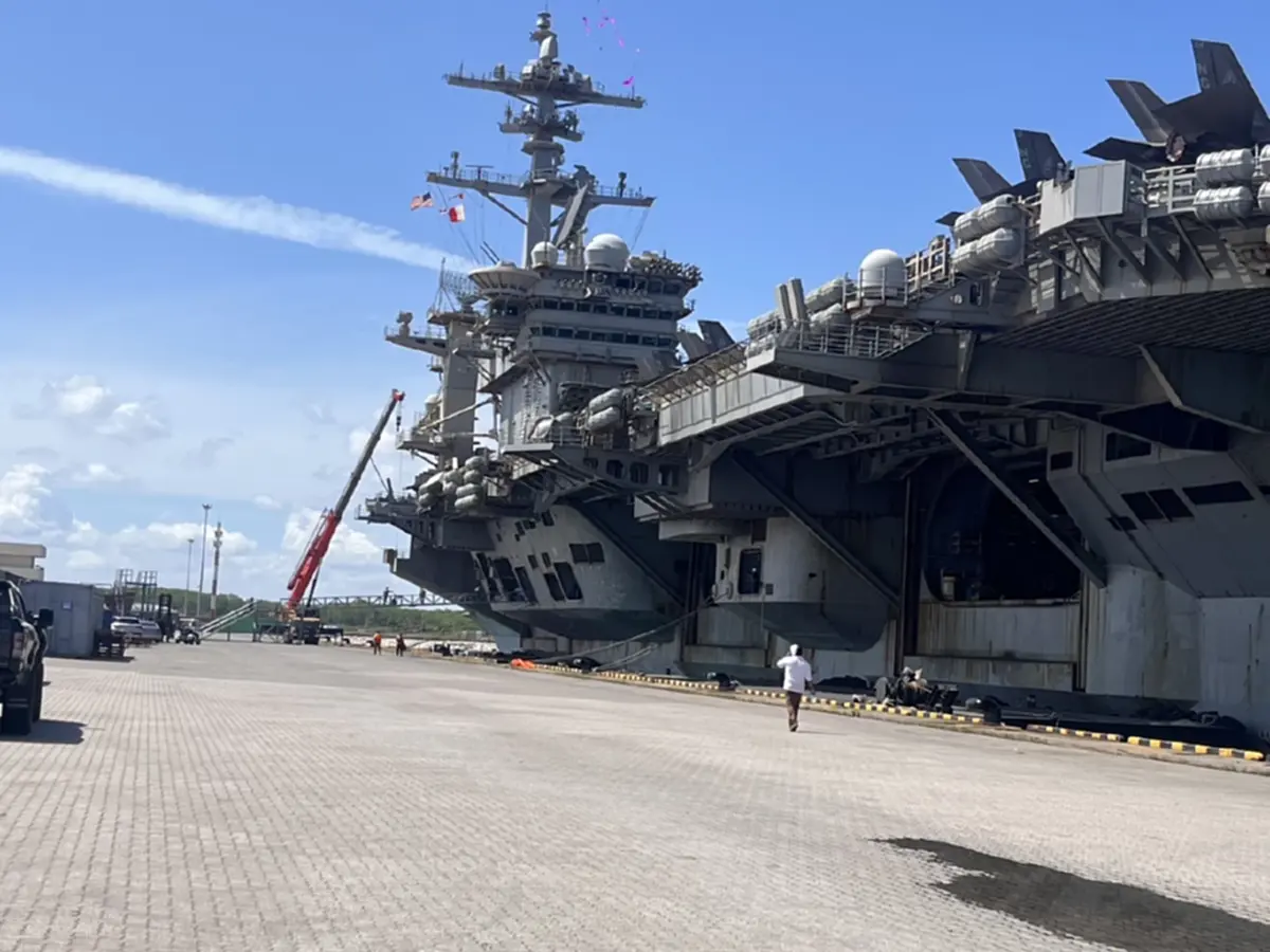 เลขเรือสหรัฐฯ USS Abraham Lincoln เตรียมโบกมือลาไทยแลนด์