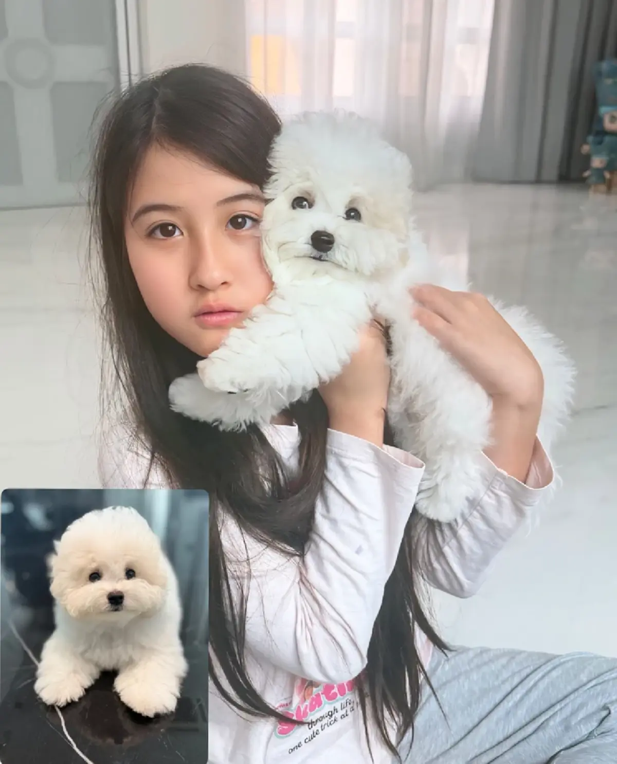 น่ารักคูณสอง "น้องมายู" ต้อนรับสมาชิกใหม่บ้านกำเนิดพลอย  