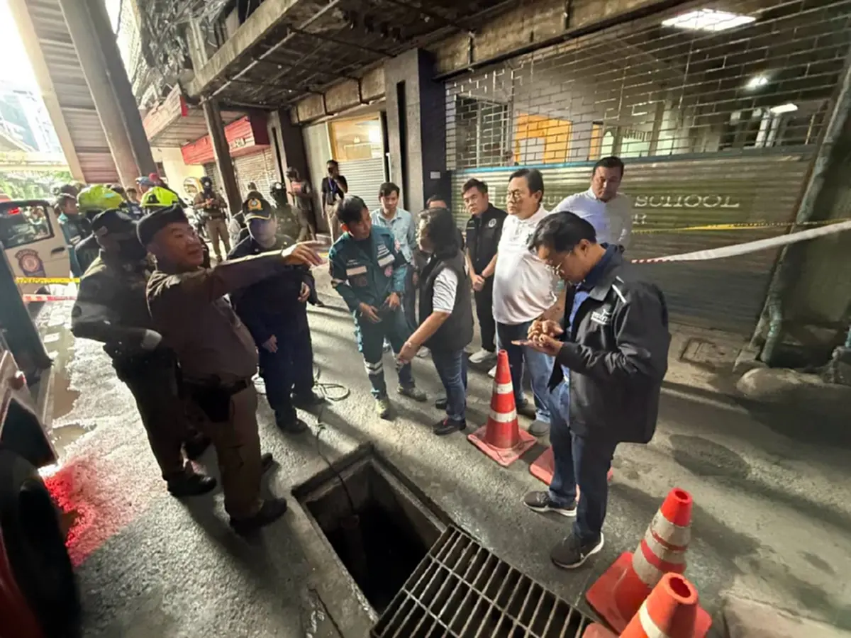 สลด เปิดสาเหตุ หนุ่มตกท่อระบายน้ำดับ ใกล้สถานีรถไฟฟ้าปุณณวิถี
