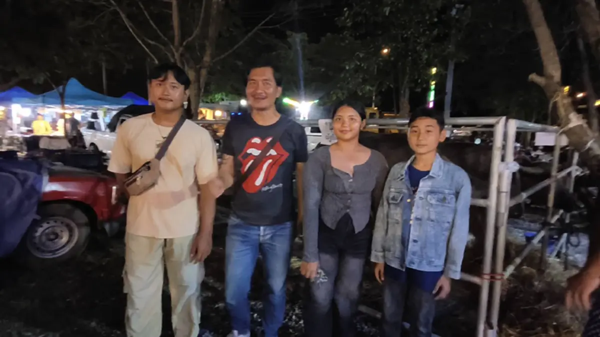 ทำบุญ 100 ได้ควายตัวเป็นๆ! สาวอุทัยฯ ตักไข่มัจฉาเฮรับโชคใหญ่