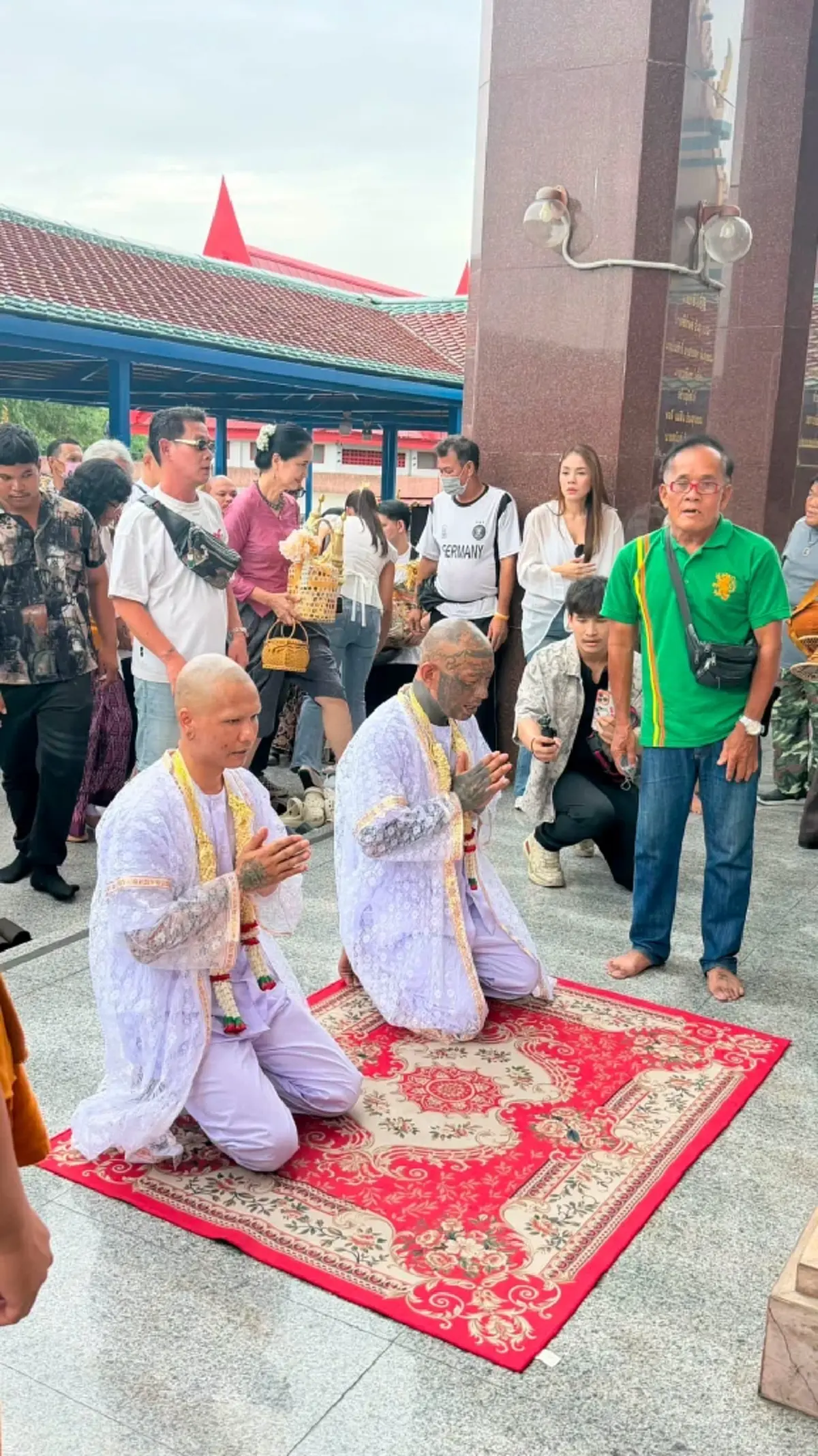 ฮือฮา "เก่ง ลายพราง" เผยเลขพระบวชใหม่ หลังเข้าพิธีอุปสมบทศึกษาธรรม