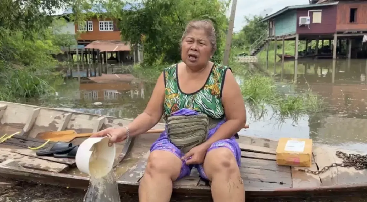 อยุธยาอ่วม! เขื่อนเจ้าพระยาระบายน้ำพุ่ง คืนเดียวท่วม