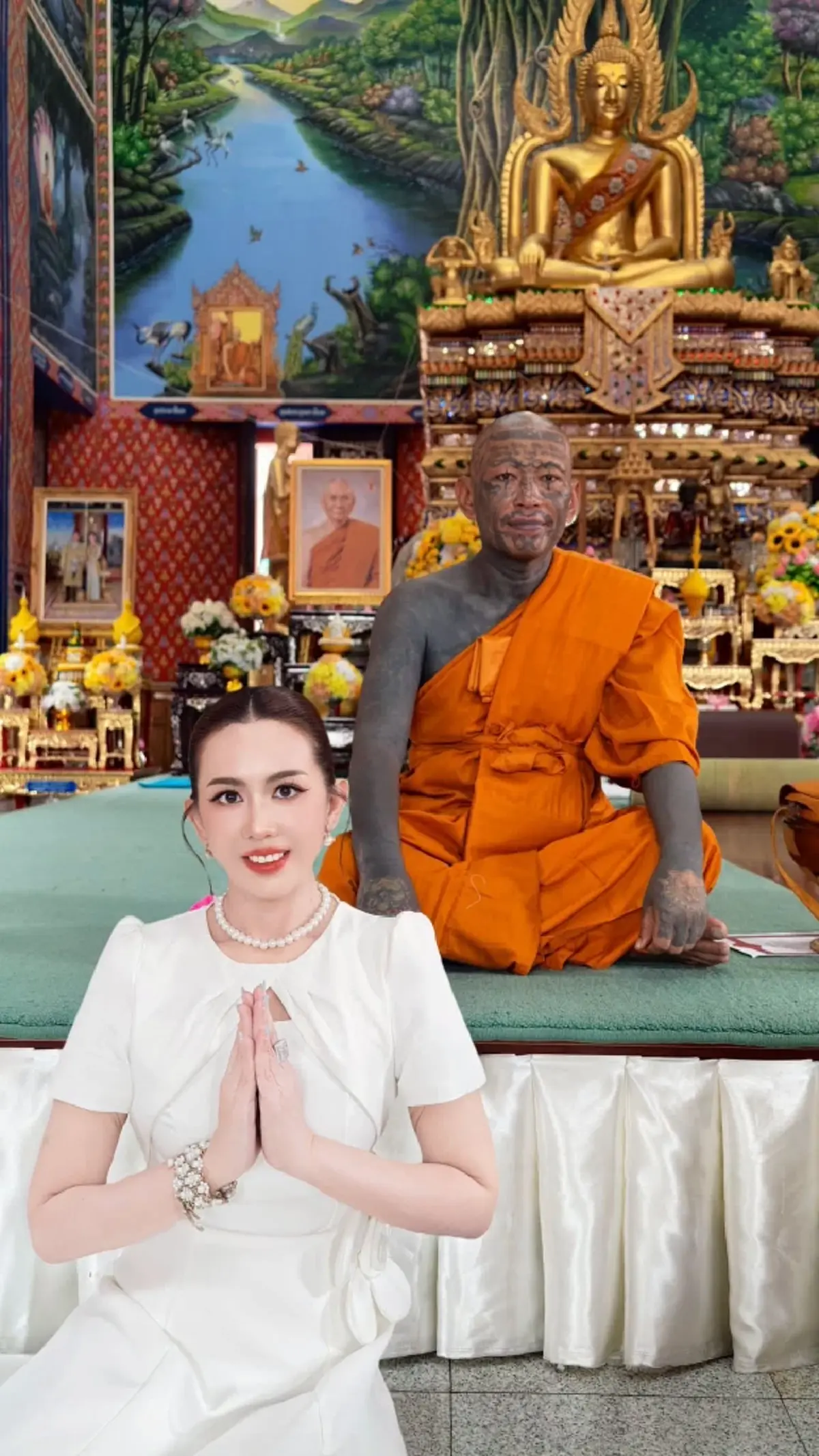 ฮือฮา "เก่ง ลายพราง" เผยเลขพระบวชใหม่ หลังเข้าพิธีอุปสมบทศึกษาธรรม