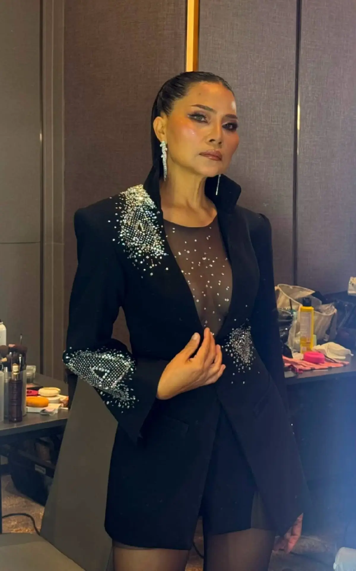 "สุนารี" เจอวิกฤตน้ำท่วม เผยจำนวนปลาที่ปล่อยไว้ ทำเอาใจหาย