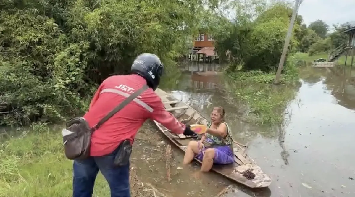 อยุธยาอ่วม! เขื่อนเจ้าพระยาระบายน้ำพุ่ง คืนเดียวท่วม
