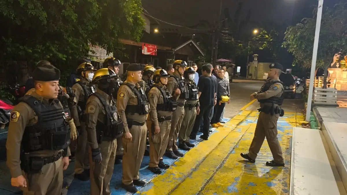 ตรวจเข้มกลางดึก! สน.วังทองหลางลุย 8 สถานบริการดัง ไม่พบสิ่งผิดกฎหมาย