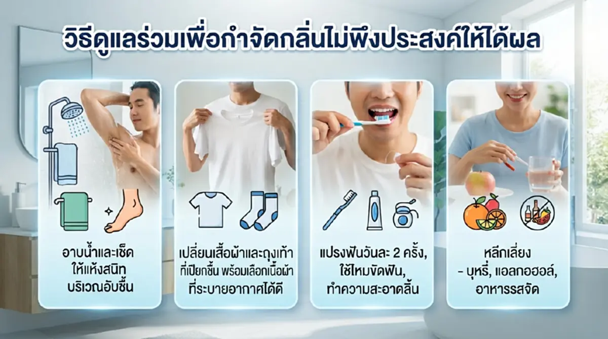 กลิ่นตัวแรงต้องแก้จากข้างใน  เปิด 5 อาหารช่วยปรับสมดุลร่างกาย