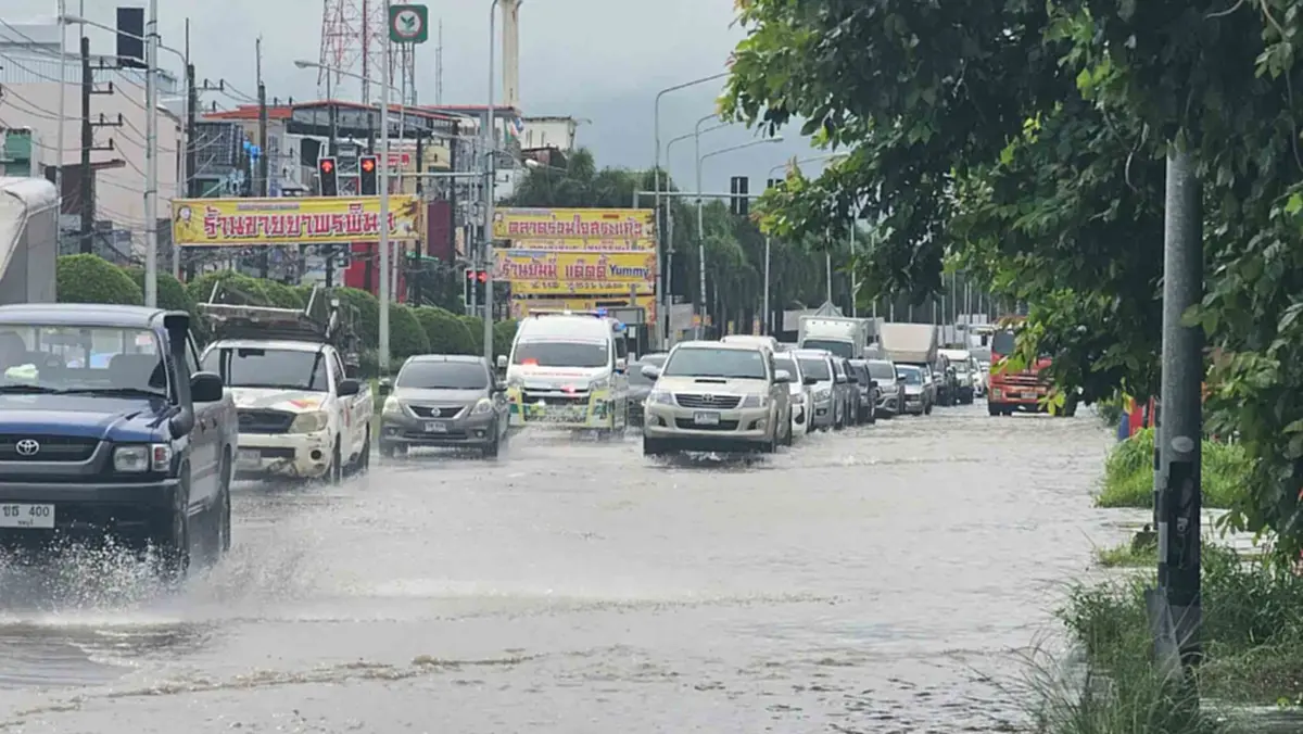 สระแก้วน้ำท่วม 7 อำเภอ ปล่อยน้ำเพิ่ม สั่งหยุดเรียน-ย้ายสิ่งของ
