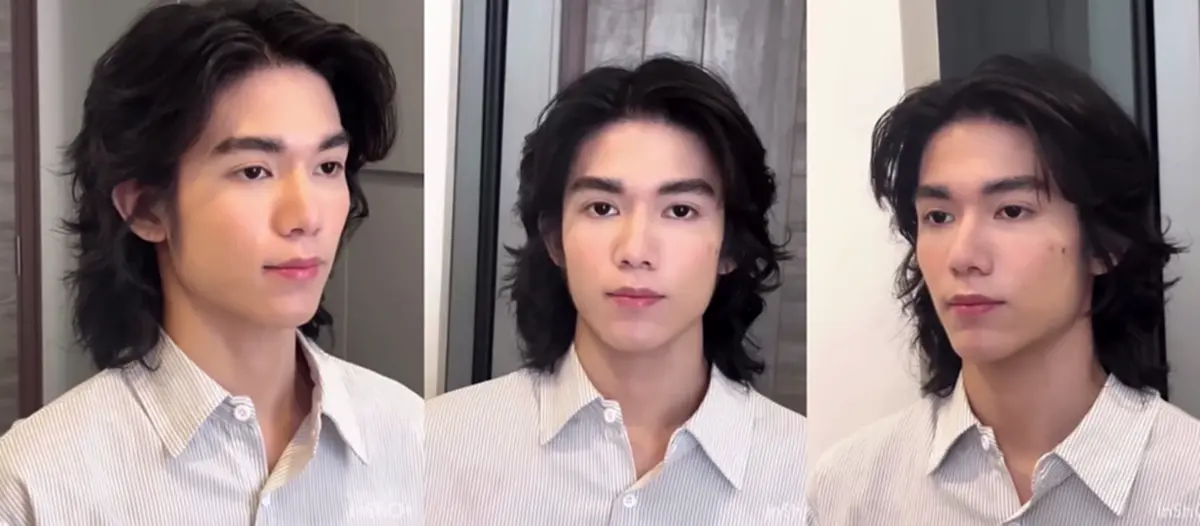 ออร่าซุปตาร์จับ! "ปาแปง" ลูกชาย นุ๊ก สุทธิดา  ลุคผมยาวสุดเซอร์