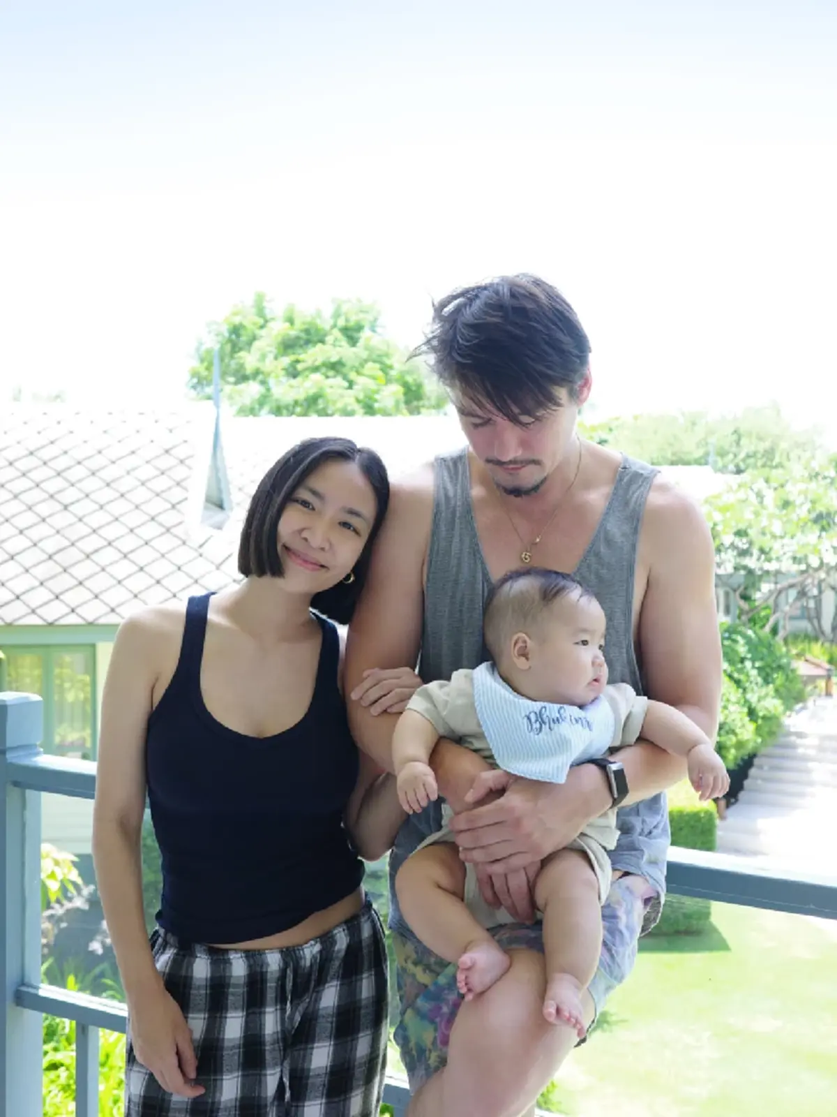  ใจฟูมาก   ลูกชาย "อนันดา" เสิร์ฟรอยยิ้มสดใส แก้มกลมชวนฟัด