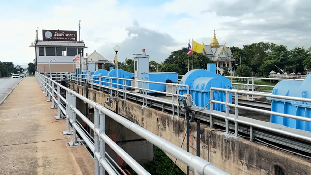 เตือน 11 จว.! กรมชลฯ เพิ่มระบายน้ำเจ้าพระยาท้ายเขื่อนสูง 1.25 ม.