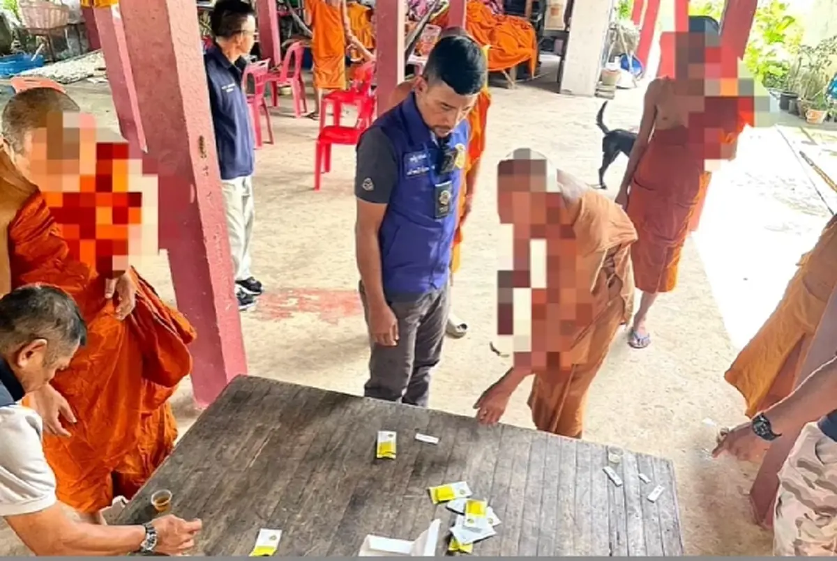 หมดศรัทธา! ตรวจปัสสาวะพระวัดดัง พบสารเสพติด เจ้าอาวาสก็ไม่รอด