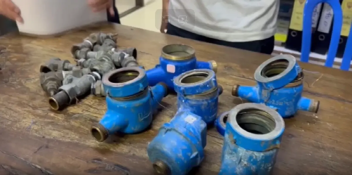 หนุ่ม 22 ตระเวนขโมยมิเตอร์น้ำ อ้างหาเงินให้เมียซื้อยาบ้าเสพ
