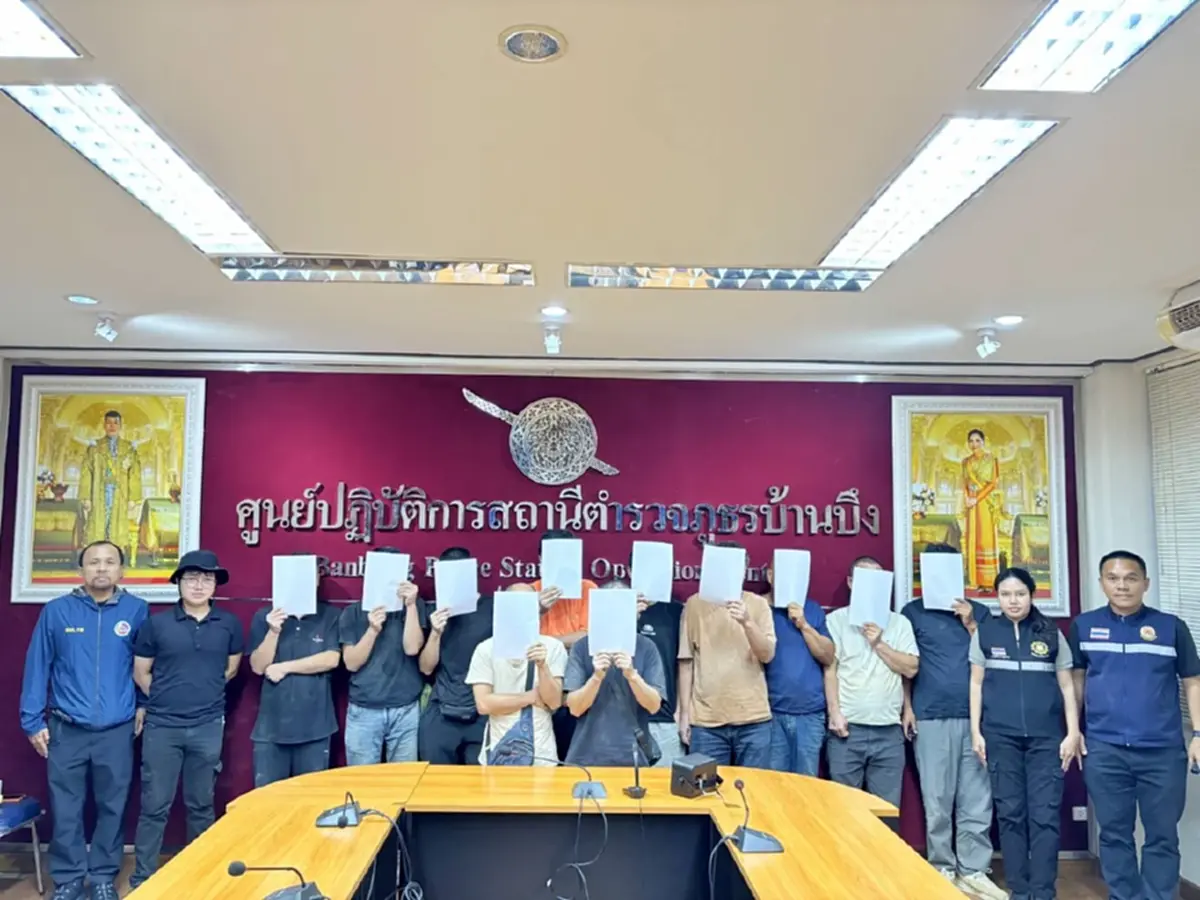 ถึงกับแตกฮือ! ลุยตรวจแรงงานต่างด้าว 4 จุด พบ 13 รายผิดกฎหมาย