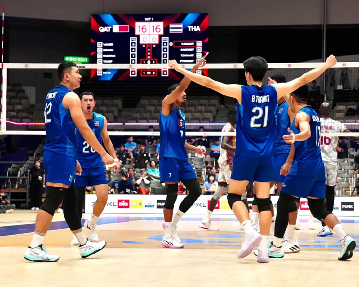 โปรแกรมวอลเลย์บอลวันที่ 7 ก.ย. 69 อัปเดตทีมชาติไทยแข่งกี่โมง