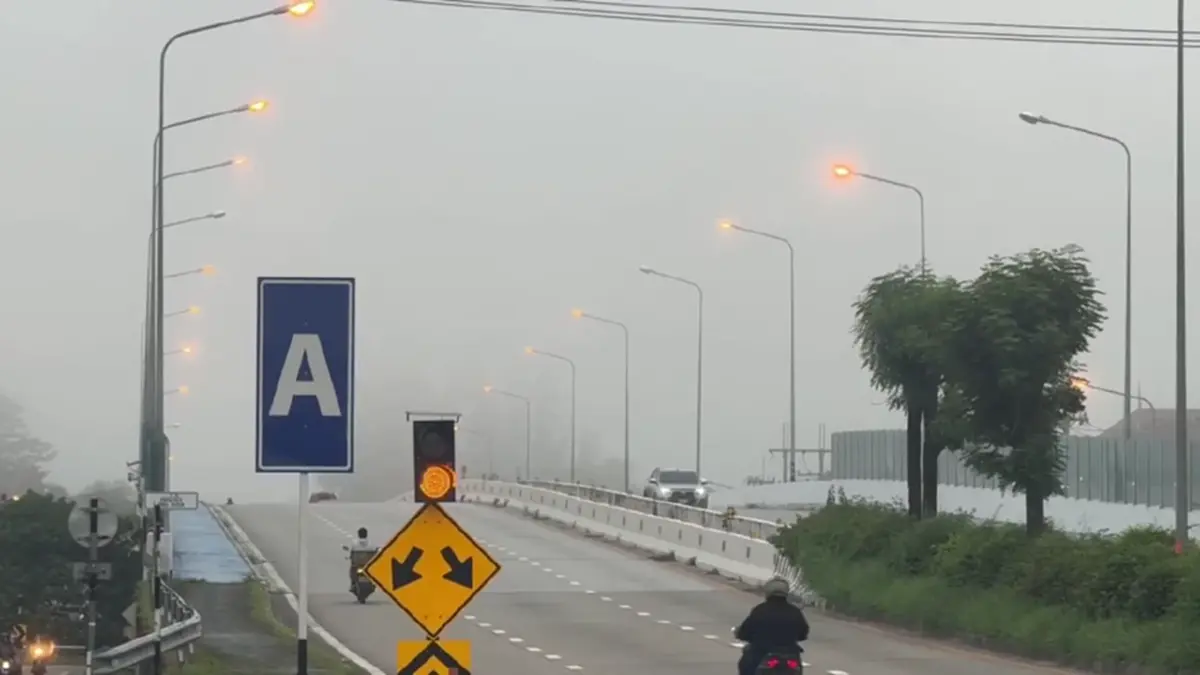 เชียงใหม่ซ้อมหนาว! หมอกหนาคลุมเมือง อุณหภูมิลดเหลือ 20 องศา