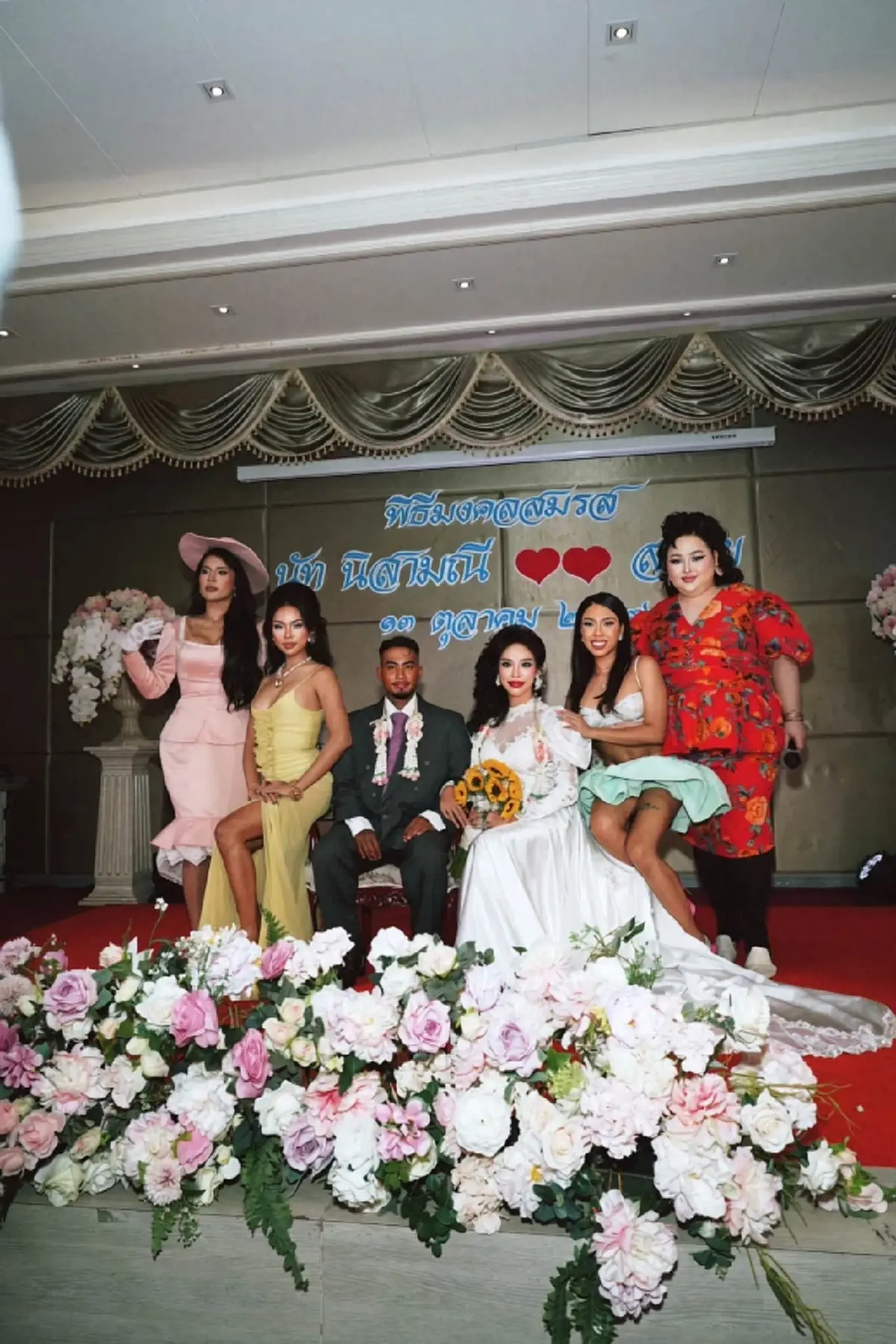 นัท นิสามณี เผยเบื้องหลังงานแต่งสุดพีก เจ้าสาวแทบไม่รู้อะไรเลย