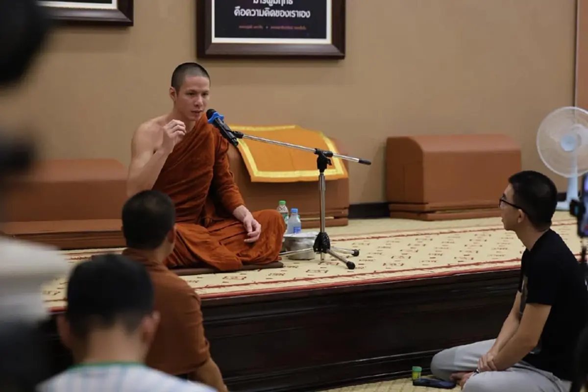 "ครูบาเอ็ม" พูดแล้ว หลังว่อนคลิปมีอาการแปลกๆ หลังจากดื่มน้ำ