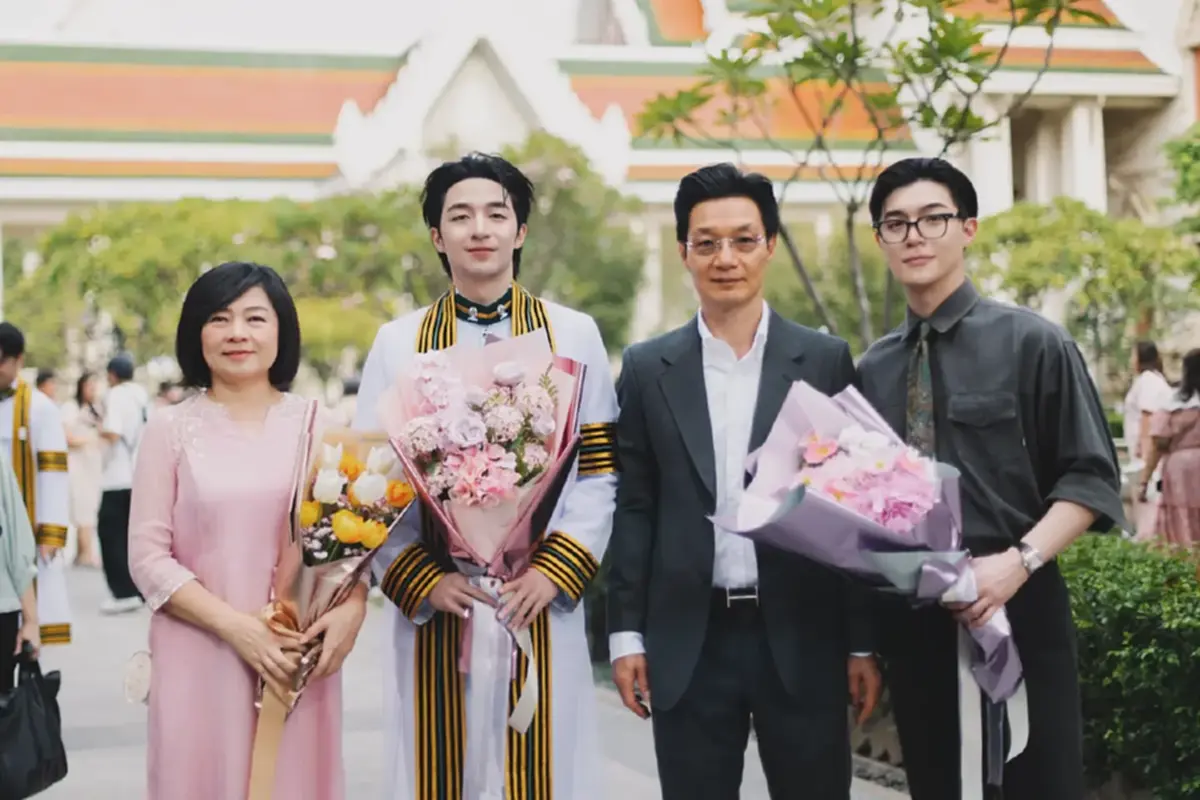  ดีเอ็นเอพรีเมียม! "หมอมิณทร์" ยินดีน้องชายจบหมอตามรอยสำเร็จ