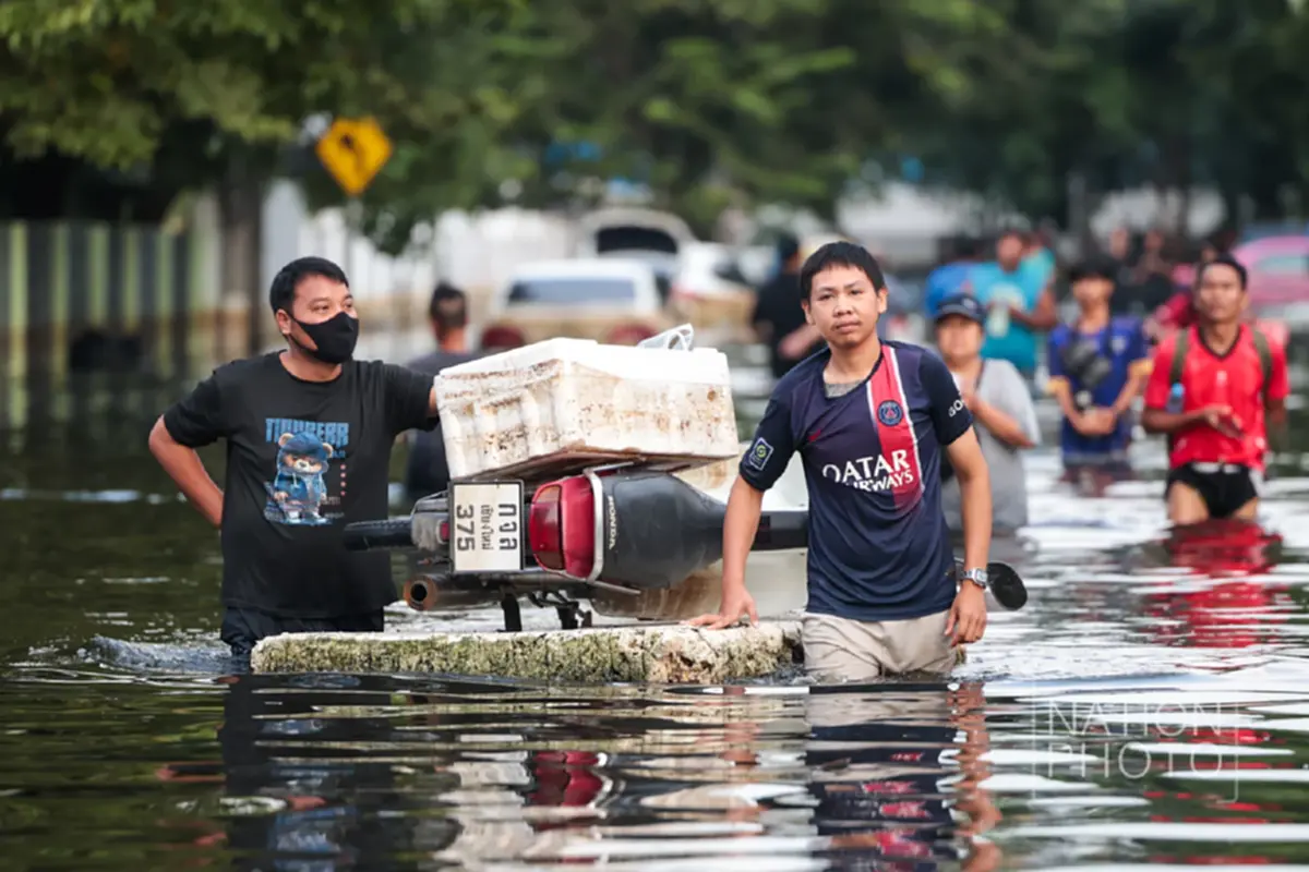 อัปเดตมาตรการเยียวยาน้ำท่วม2 ระบบ ยื่นออนไลน์ทั้ง "ทางรัฐ–กทม."