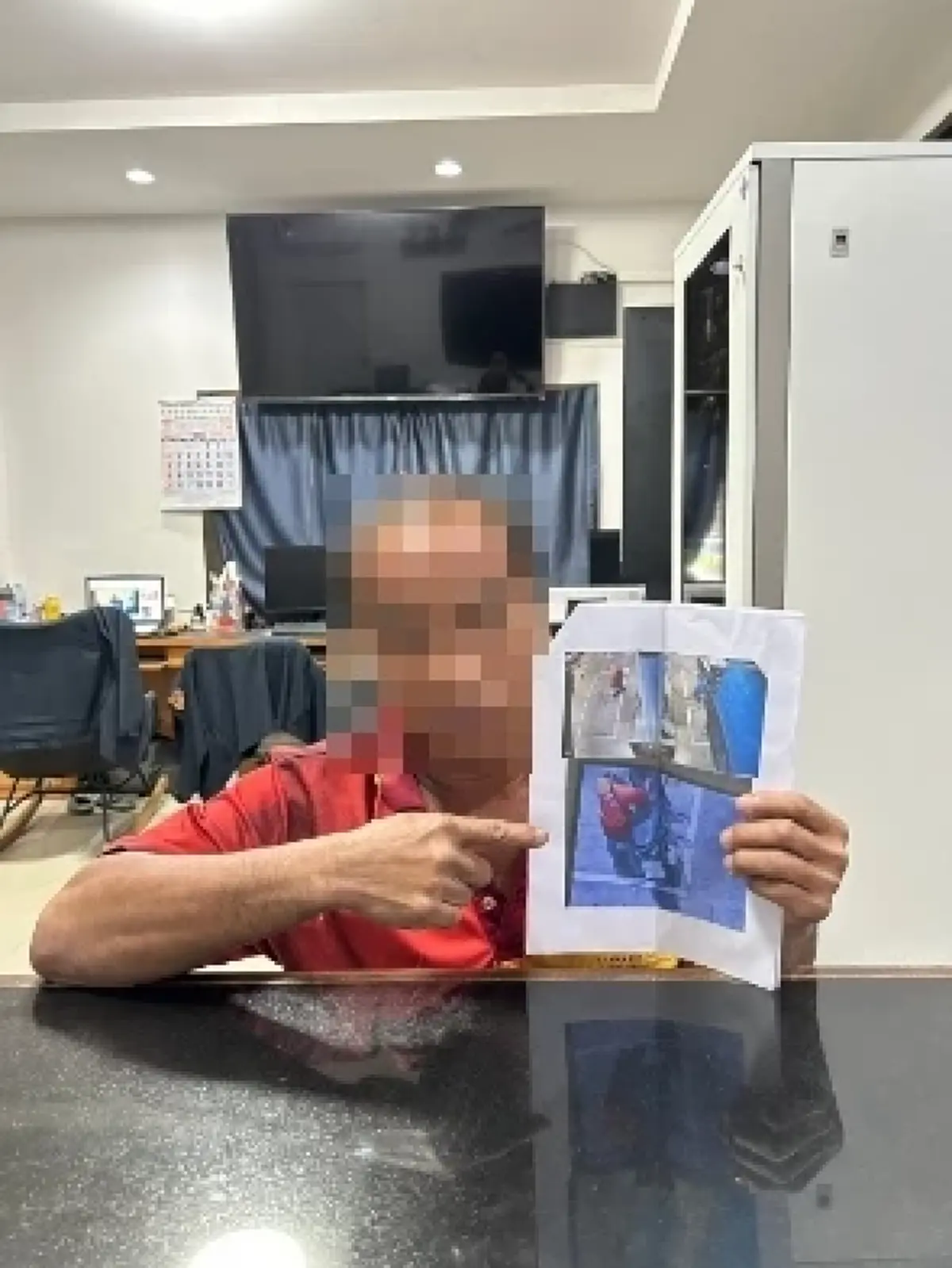 กล้องวงจรปิดมัดชัด! พ่อค้ายาดวงกุด ทำยาบ้าหล่นขณะเติมน้ำมัน