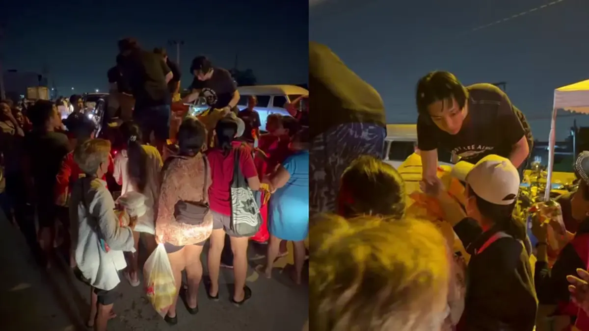 น้ำท่วมไม่ทิ้งกัน  นนท์ อินทนนท์  ลุยส่งอาหารสัตว์ ช่วยสุนัข-แมว