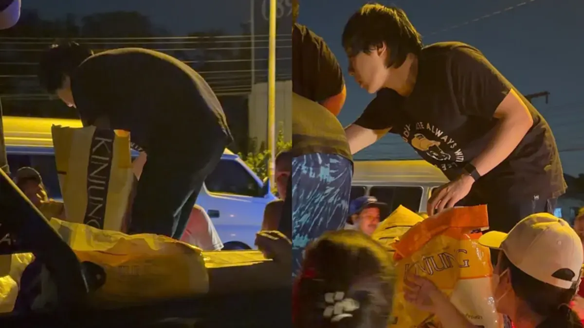 น้ำท่วมไม่ทิ้งกัน  นนท์ อินทนนท์  ลุยส่งอาหารสัตว์ ช่วยสุนัข-แมว
