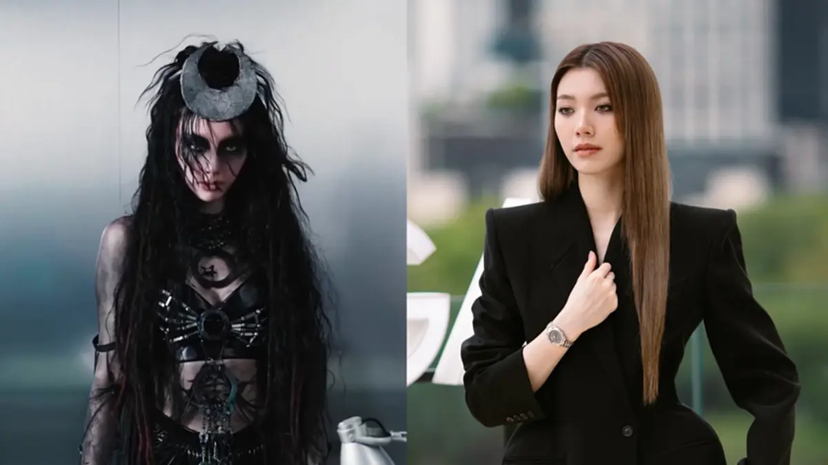 นักแสดงสาวฮอต แปลงร่างรับฮาโลวีน สลัดลุคหวานจัดเต็มสายดาร์ก 