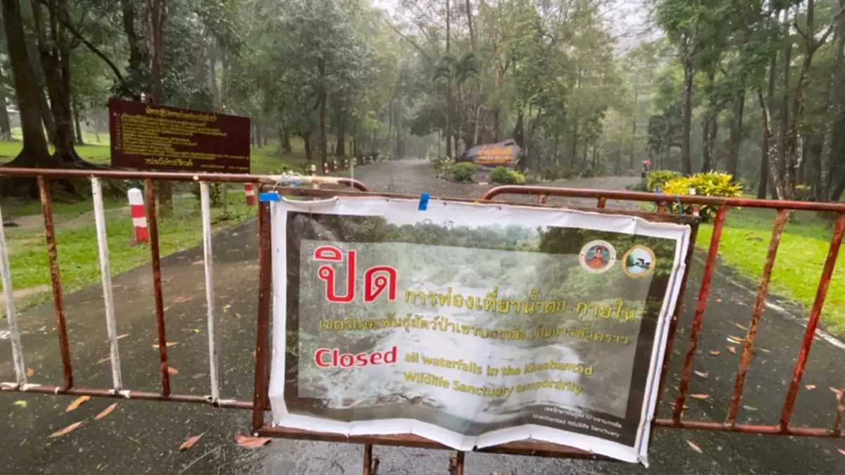 ปิด 5 เส้นทางเดินป่าเขาบรรทัด หลังน้ำป่าถล่ม คร่าชีวิต 1 ราย