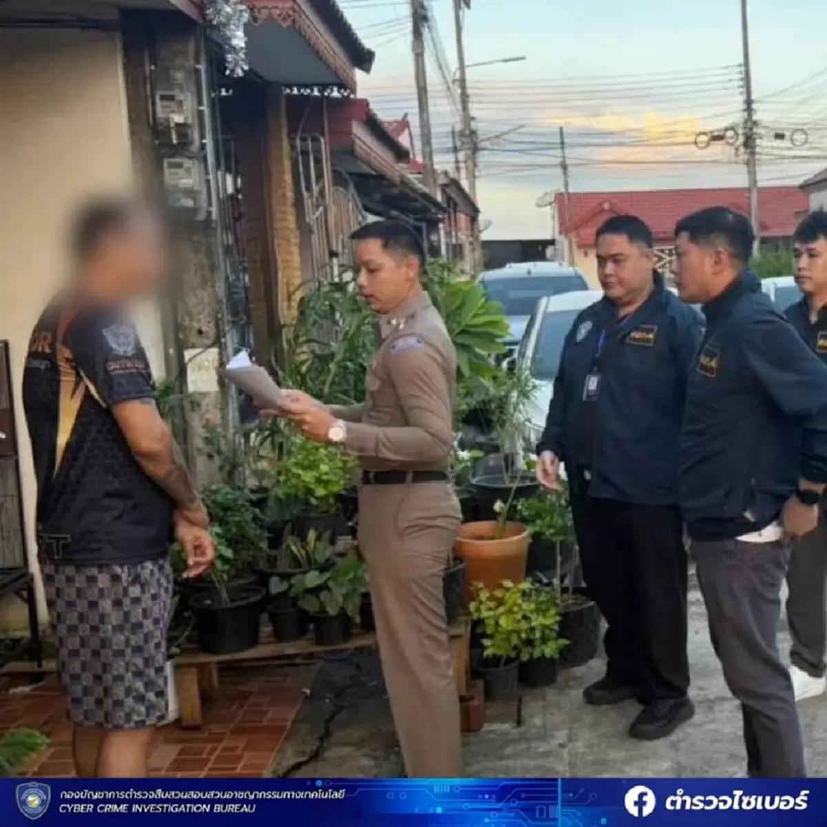 ตร.ไซเบอร์ทลายแก๊งเงินกู้นอกระบบ รายใหญ่ภาคเหนือ เงินสะพัด