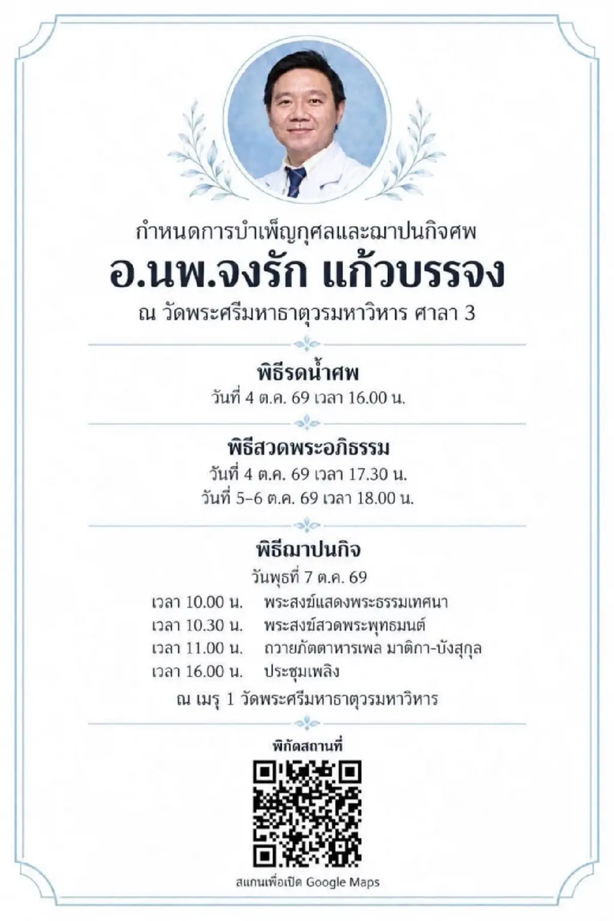 สุดอาลัย "อาจารย์หมอจงรัก แก้วบรรจง" ศัลยแพทย์ทรวงอกชื่อดัง