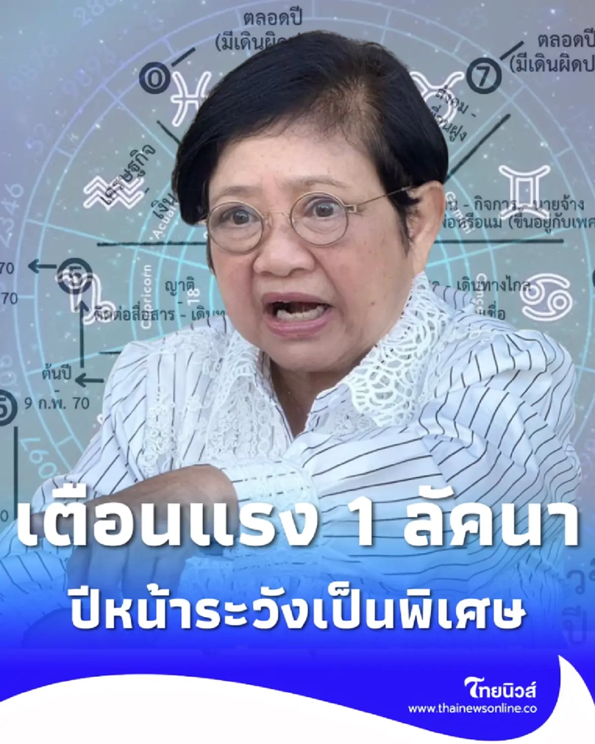 โหรฟองสนาน เจาะ 1 ลัคนาปี 70 เปลี่ยนใหญ่ ศัตรูลับ ระวังเป็นพิเศษ 