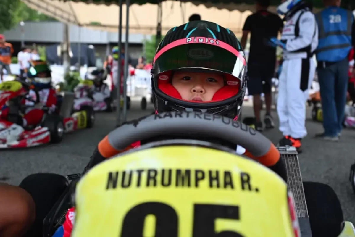 เปิดโฉม "น้องพิกเล็ต" นักซิ่งวัย 7 ขวบ คว้าอันดับ 1 Super Kart Thailand