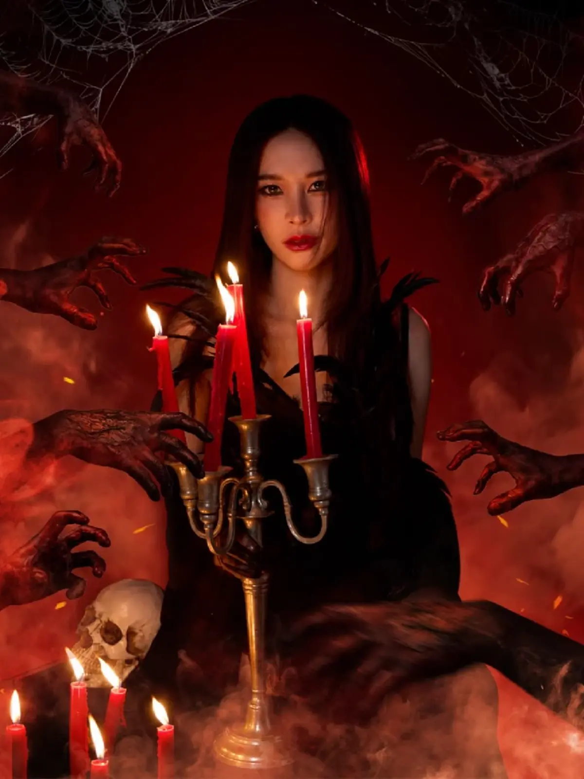 สวยแซ่บสะกดใจ นักแสดงสาวฮอต จัดเต็มลุคแม่มดสาวสุดเซ็กซี่