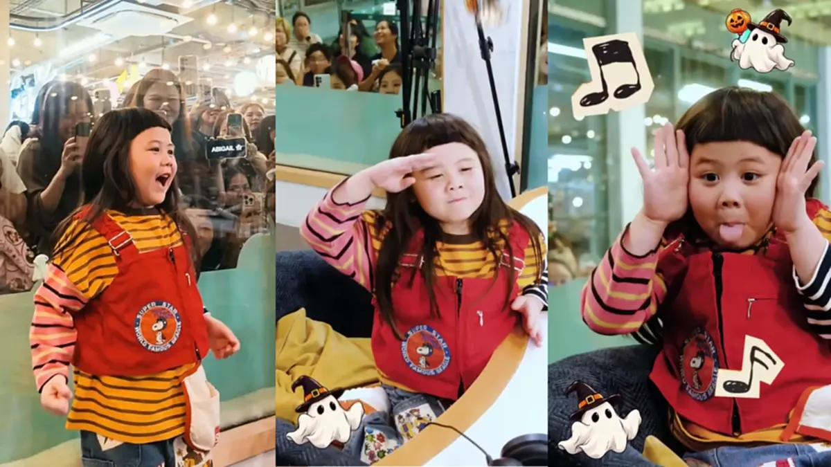 ศิลปินตัวน้อยวัย 4 ขวบ เดินสายโปรโมทเพลง แฟนคลับล้นสตูดิโอ 