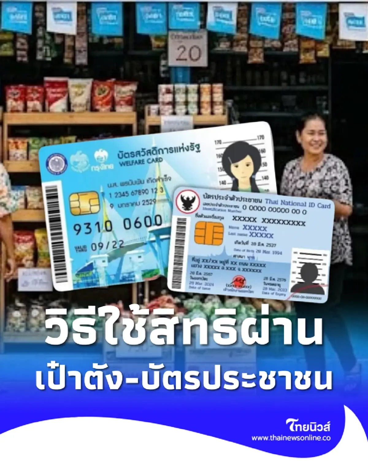 บัตรสวัสดิการแห่งรัฐ 2569 วิธีใช้สิทธิสวัสดิการผ่าน แอปฯเป๋าตัง 
