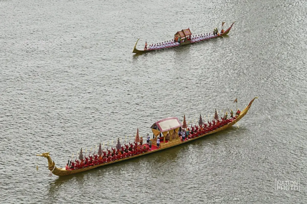 เลขมหามงคล ขบวนพยุหยาตราทางชลมารค พระราชพิธีถวายผ้าพระกฐิน 