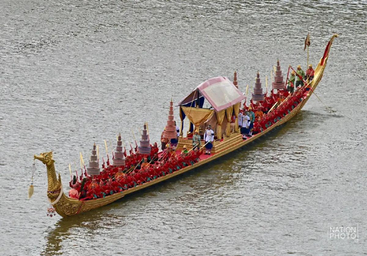 เลขมหามงคล ขบวนพยุหยาตราทางชลมารค พระราชพิธีถวายผ้าพระกฐิน 
