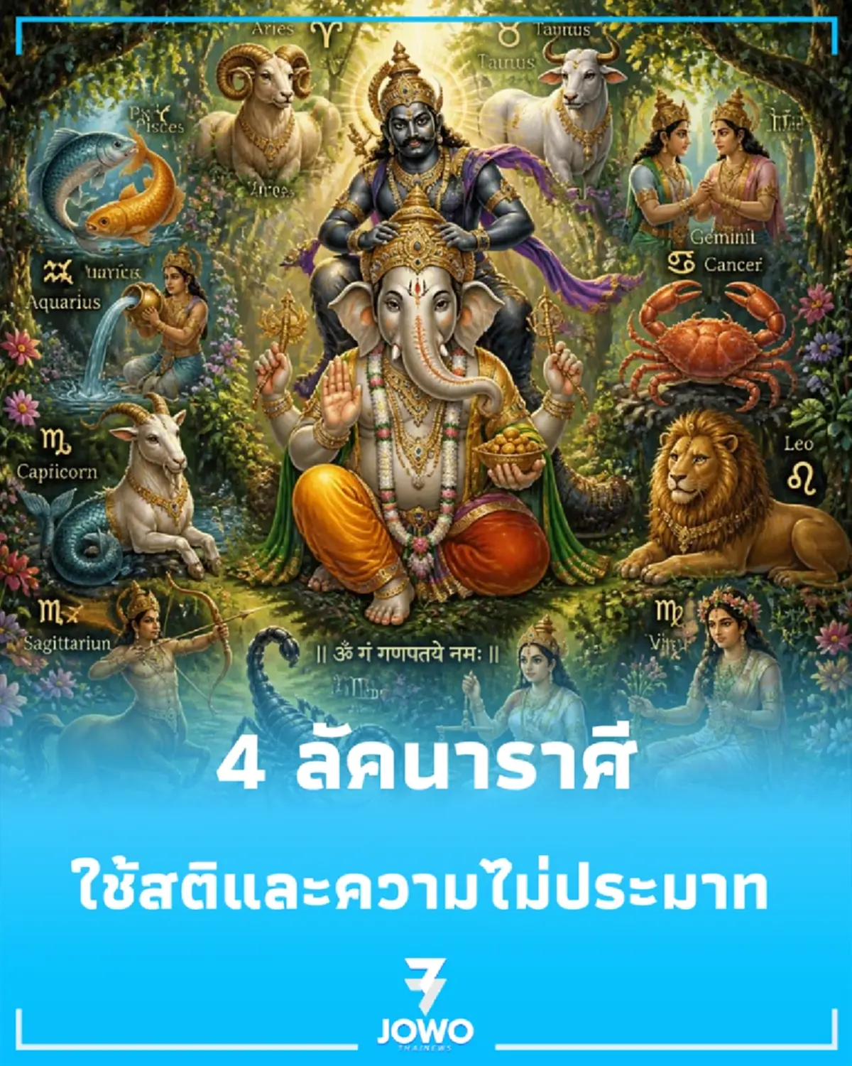 โหรรัตนโกสินทร์ เตือนจับตาดาววิปริต 5 ดวง 4 ลัคนาใช้ชีวิตไม่ประมาท