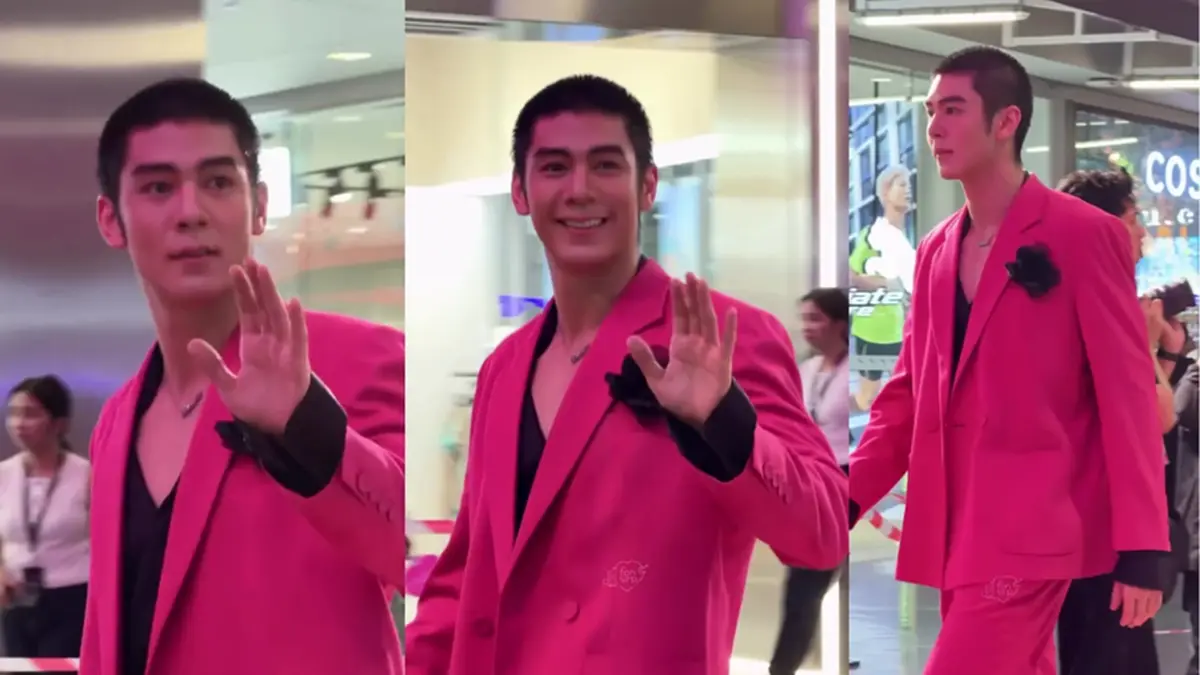 พระเอกหนุ่ม หั่นผมสั้นลุคใหม่ หล่อออร่าพุ่ง ก่อนเข้ากรม 1 พ.ย. นี้ 