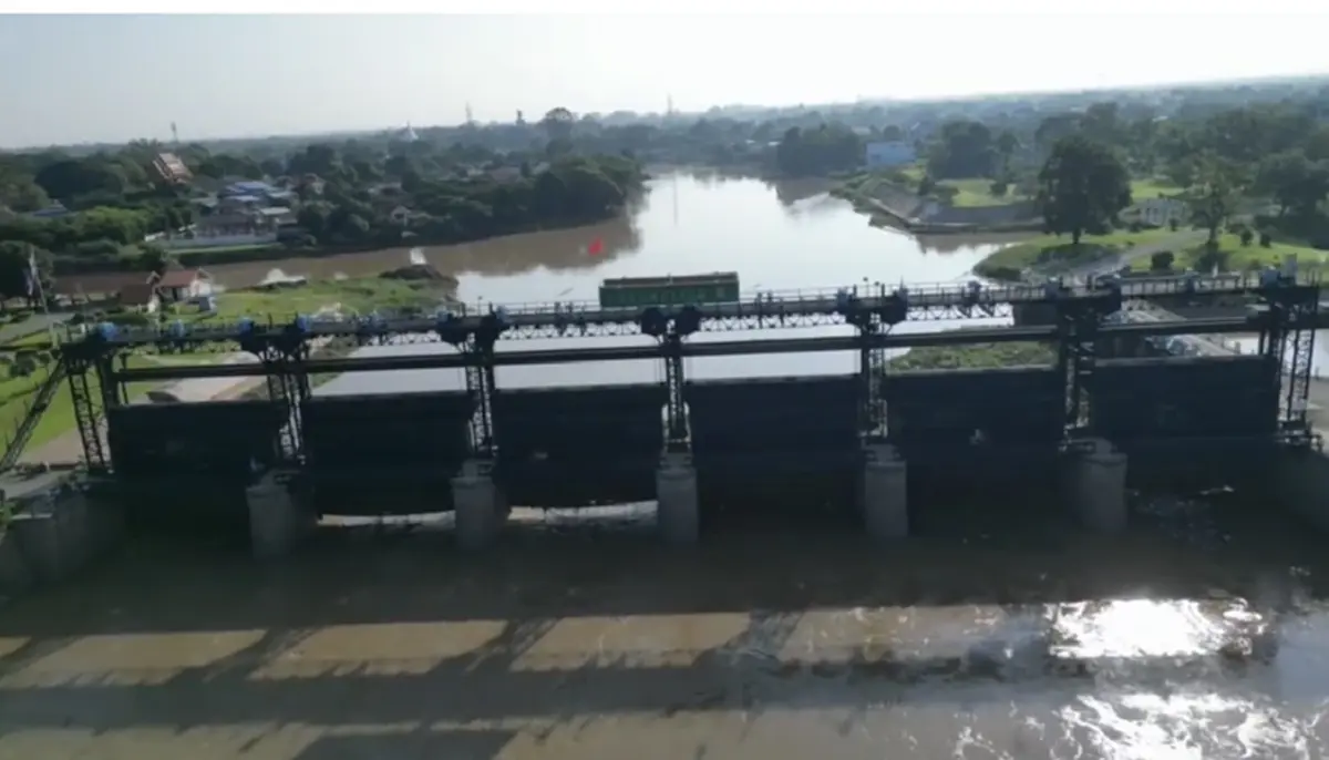 ปภ. เตือนท้ายเขื่อนพระราม 6 น้ำจ่อสูง 1.5 เมตร เตรียมยกของขึ้นที่สูง