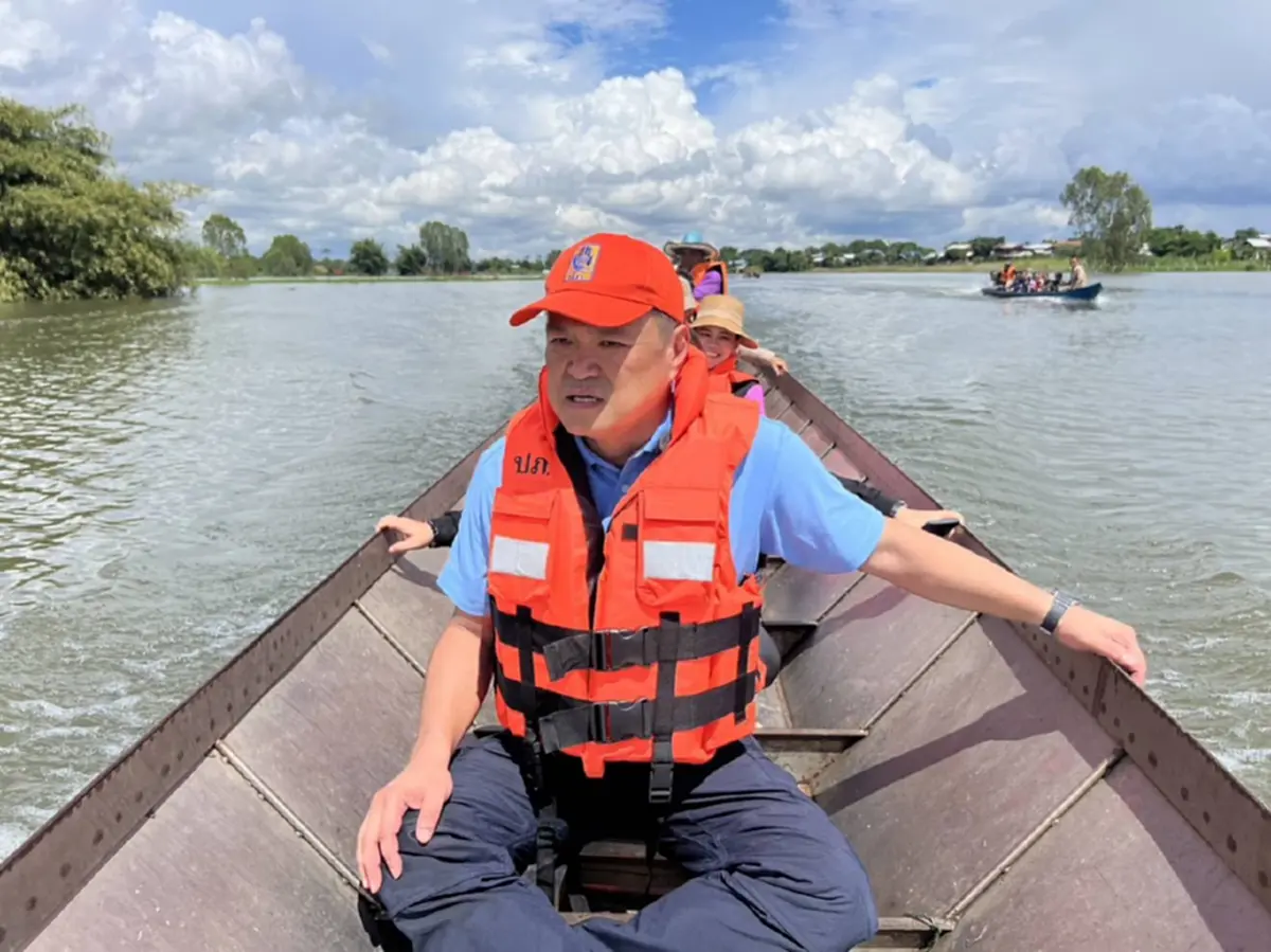 "อนุทิน" โต้กระแสน้ำท่วมงบหมด ยัน ครม. อนุมัติงบกลางเพิ่ม